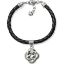 Picture of Brighton Interlok Medallion Leather Bracelet
