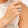 Picture of Brighton Neptune's Rings Wide Statement Ring - Silver