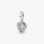 Picture of Pandora Sparkling Love Knot Pendant Charm