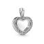 Picture of Pandora Sparkling Pandora Floating Heart Locket Charm