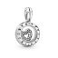 Picture of Pandora Floating Locket with Captured Heart Petite Charm